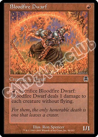 056 / 143 Bloodfire Dwarf comune (EN) -NEAR MINT-