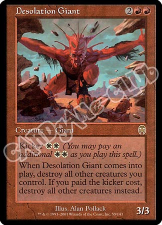 059 / 143 Desolation Giant rara (EN) -NEAR MINT-