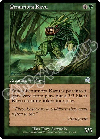 083 / 143 Penumbra Kavu non comune (EN) -NEAR MINT-