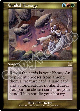 105 / 143 Guided Passage rara (EN) -NEAR MINT-