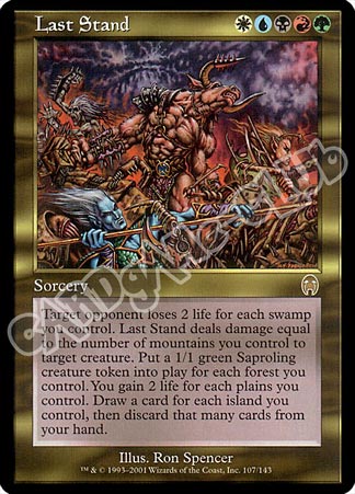 107 / 143 Last Stand rara (EN) -NEAR MINT-