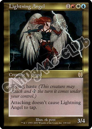 108 / 143 Lightning Angel rara (EN) -NEAR MINT-