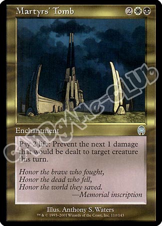 110 / 143 Martyr's Tomb non comune (EN) -NEAR MINT-