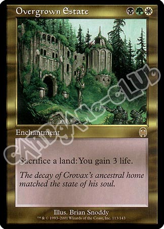 113 / 143 Overgrown Estate rara (EN) -NEAR MINT-