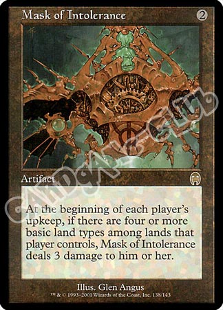 138 / 143 Mask of Intollerance rara (EN) -NEAR MINT-