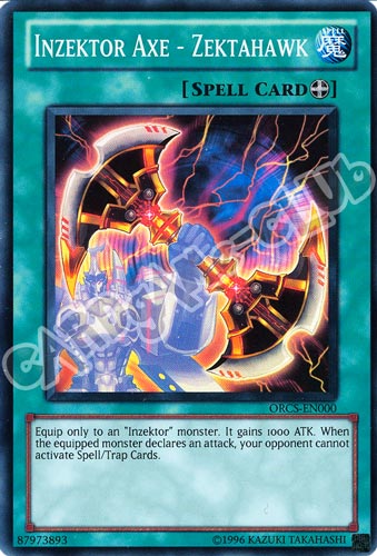 ORCS-EN000 Inzektor Axe - Zektahawk super rara Unlimited (EN) -NEAR MINT-