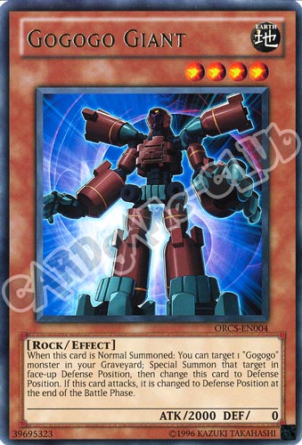 ORCS-EN004 Gogogo Giant rara Unlimited (EN) -NEAR MINT-