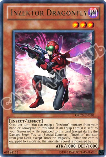 ORCS-EN020 Inzektor Dragonfly rara Unlimited (EN) -NEAR MINT-