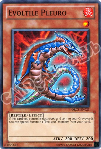 ORCS-EN025 Evoltile Pleuro comune Unlimited (EN) -NEAR MINT-