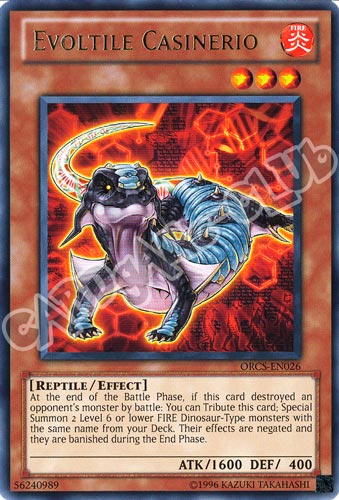 ORCS-EN026 Evoltile Casinerio rara Unlimited (EN) -NEAR MINT-