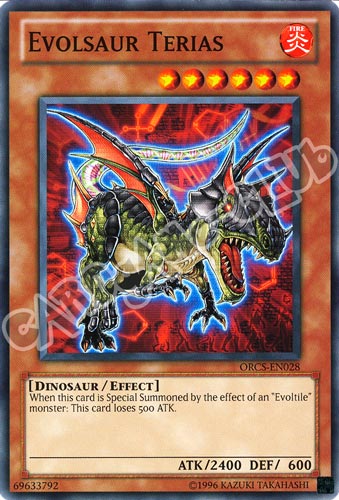 ORCS-EN028 Evolsaur Terias comune Unlimited (EN) -NEAR MINT-