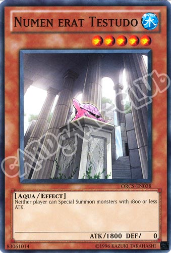 ORCS-EN038 Numen erat Testudo comune Unlimited (EN) -NEAR MINT-