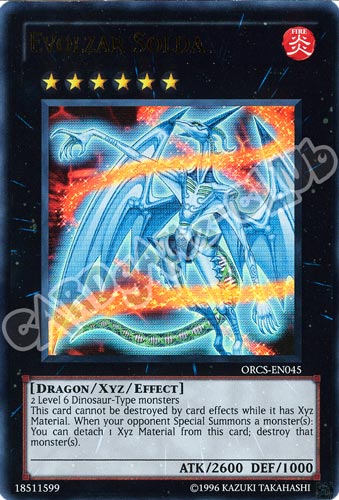 ORCS-EN045 Evolzar Solda ultra rara Unlimited (EN) -NEAR MINT-
