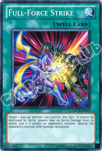 ORCS-EN047 Full-Force Strike comune Unlimited (EN) -NEAR MINT-