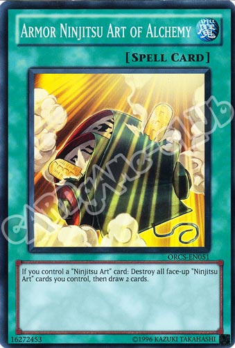 ORCS-EN051 Armor Ninjitsu Art of Alchemy super rara Unlimited (EN) -NEAR MINT-