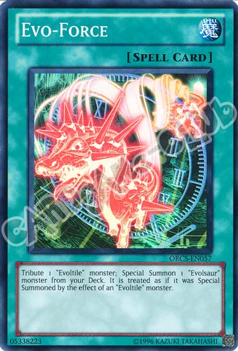 ORCS-EN057 Evo-Force super rara Unlimited (EN) -NEAR MINT-