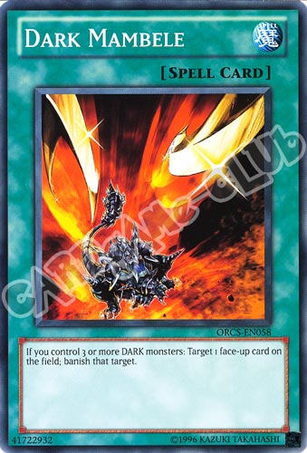 ORCS-EN058 Dark Mambele comune Unlimited (EN) -NEAR MINT-