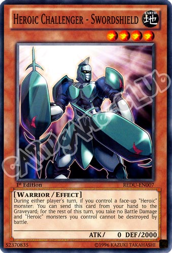 REDU-EN007 Heroic Challenger - Swordshield comune 1st Edition (EN) -NEAR MINT-
