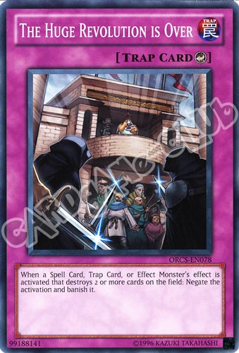 ORCS-EN078 The Huge Revolution is Over comune Unlimited (EN) -NEAR MINT-