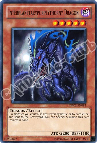 ORCS-EN085 Interplanetarypurplythorny Dragon comune Unlimited (EN) -NEAR MINT-