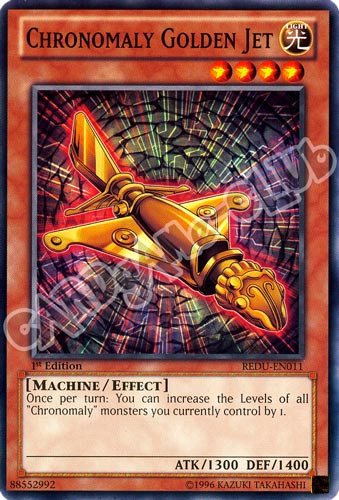 REDU-EN011 Chronomaly Golden Jet comune 1st Edition (EN) -NEAR MINT-