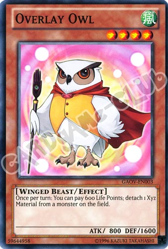 GAOV-EN003 Overlay Owl comune Unlimited (EN) -NEAR MINT-