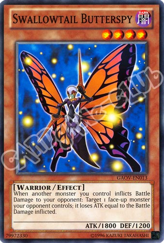 GAOV-EN013 Swallowtail Butterspy comune Unlimited (EN) -NEAR MINT-