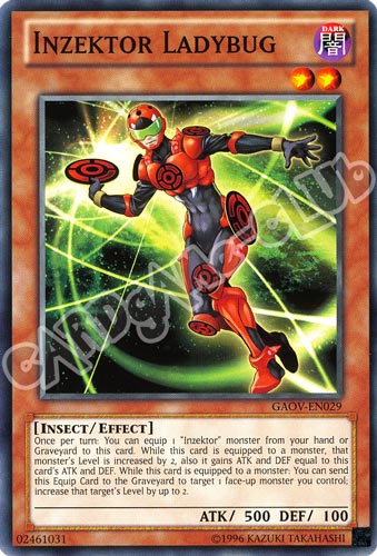 GAOV-EN029 Inzektor Ladybug comune Unlimited (EN) -NEAR MINT-