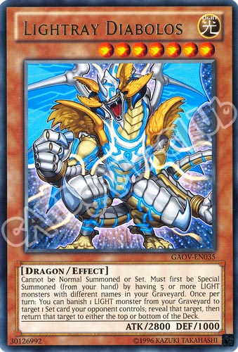 GAOV-EN035 Lightray Diabolos rara Unlimited (EN) -NEAR MINT-