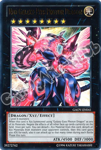 GAOV-EN041 Neo Galaxy-Eyes Photon Dragon rara ultimate Unlimited (EN) -NEAR MINT-