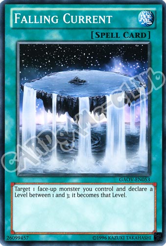 GAOV-EN053 Falling Current comune Unlimited (EN) -NEAR MINT-