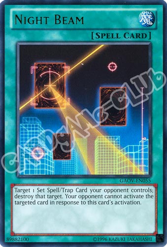 GAOV-EN055 Night Beam ultra rara Unlimited (EN) -NEAR MINT-
