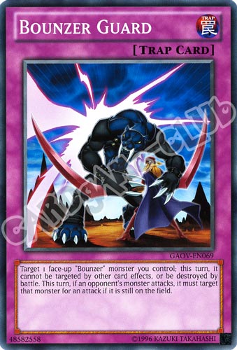 GAOV-EN069 Bounzer Guard comune Unlimited (EN) -NEAR MINT-