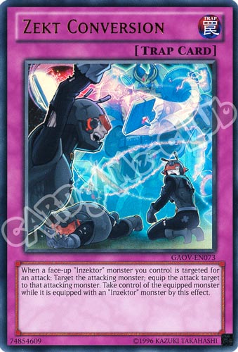 GAOV-EN073 Zekt Conversion ultra rara Unlimited (EN) -NEAR MINT-
