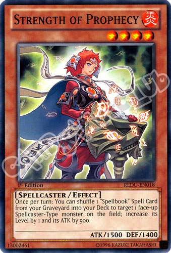 REDU-EN018 Strength of Prophecy comune 1st Edition (EN) -NEAR MINT-
