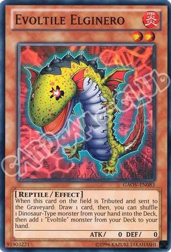 GAOV-EN083 Evoltile Elginero super rara Unlimited (EN) -NEAR MINT-