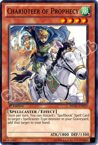 REDU-EN019 Charioteer of Prophecy comune 1st Edition (EN) -NEAR MINT-