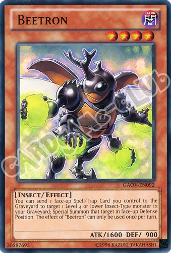 GAOV-EN092 Beetron ultra rara Unlimited (EN) -NEAR MINT-