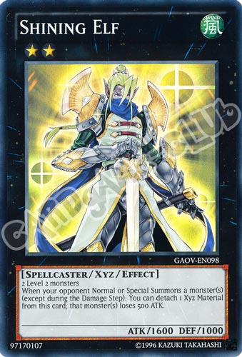 GAOV-EN098 Shining Elf super rara Unlimited (EN) -NEAR MINT-