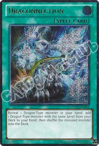 GAOV-EN086 Draconnection rara ultimate Unlimited (EN) -NEAR MINT-