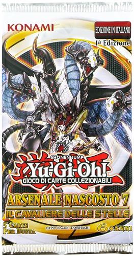 Arsenale Nascosto 7: Cavaliere delle Stelle 1a edizione busta 5 carte