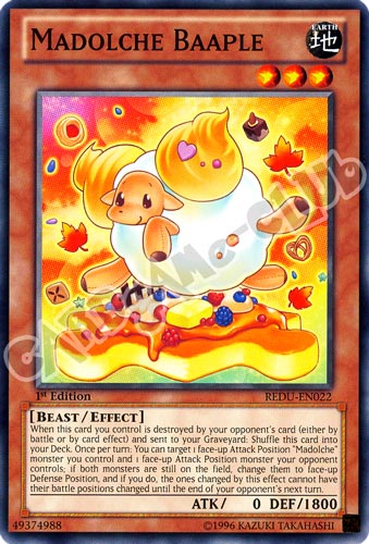 REDU-EN022 Madolche Baaple comune 1st Edition (EN) -NEAR MINT-