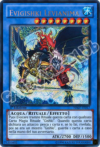 HA07-IT017 Evigishki Levianima rara segreta 1a Edizione (IT) -NEAR MINT-