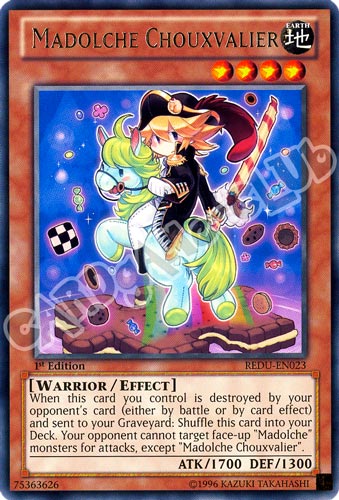 REDU-EN023 Madolche Chouxvalier rara 1st Edition (EN) -NEAR MINT-