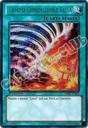 HA07-IT025 Campo Conduzione Fusa rara segreta 1a Edizione (IT) -NEAR MINT-