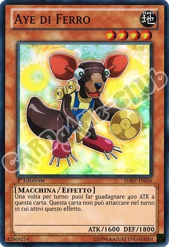 HA07-IT036 Aye di Ferro super rara 1a Edizione (IT) -NEAR MINT-