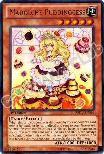 REDU-EN026 Madolche Puddingcess ultra rara 1st Edition (EN) -NEAR MINT-