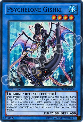 HA07-IT056 Psychelone Gishki super rara 1a Edizione (IT)  -GOOD-