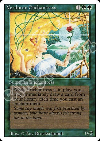 Verduran Enchantress rara (EN) -NEAR MINT-