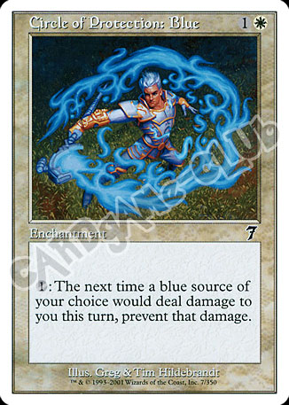 007 / 350 Circle of Protection: Blue comune (EN) -NEAR MINT-
